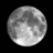 Waning Gibbous, 17 days, 5 hours, 36 minutes in cycle